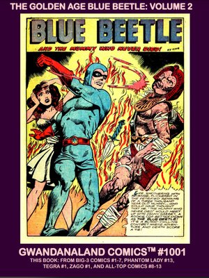 cover image of The Golden Age Blue Beetle: Volume 2
